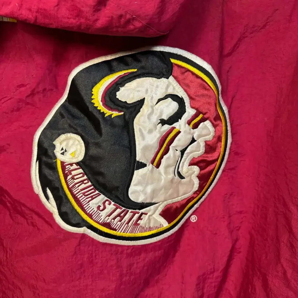 Vtg Florida State University Seminoles Starter Jacket Size L - Picture 7 of 14